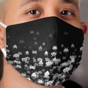 Invaded BLACK Cloth Face Mask
