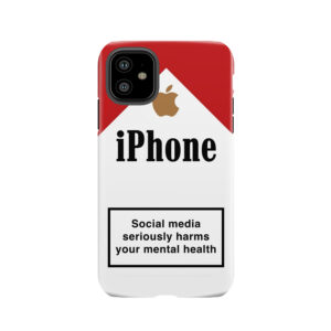 Iphone Cigarette Packet Tough Phone Case
