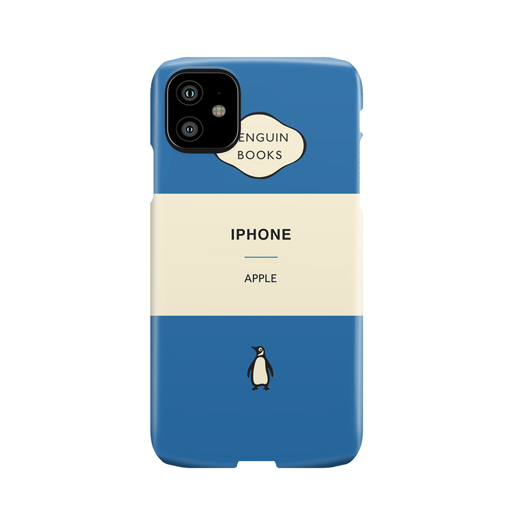 Iphone Penguin Classic Blue Phone Case