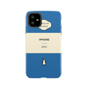 Iphone Penguin Classic Blue Tough Phone Case