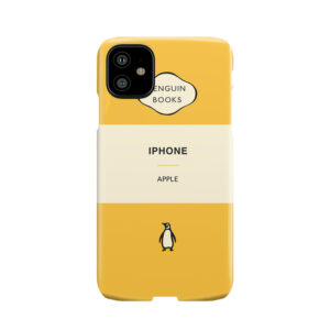 Iphone Penguin Classic Gold Phone Case