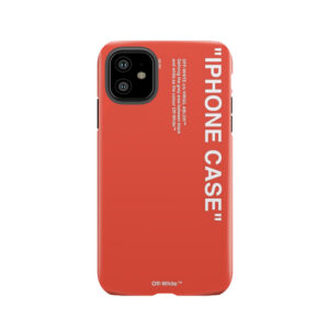 Iphone Red Tough Phone Case