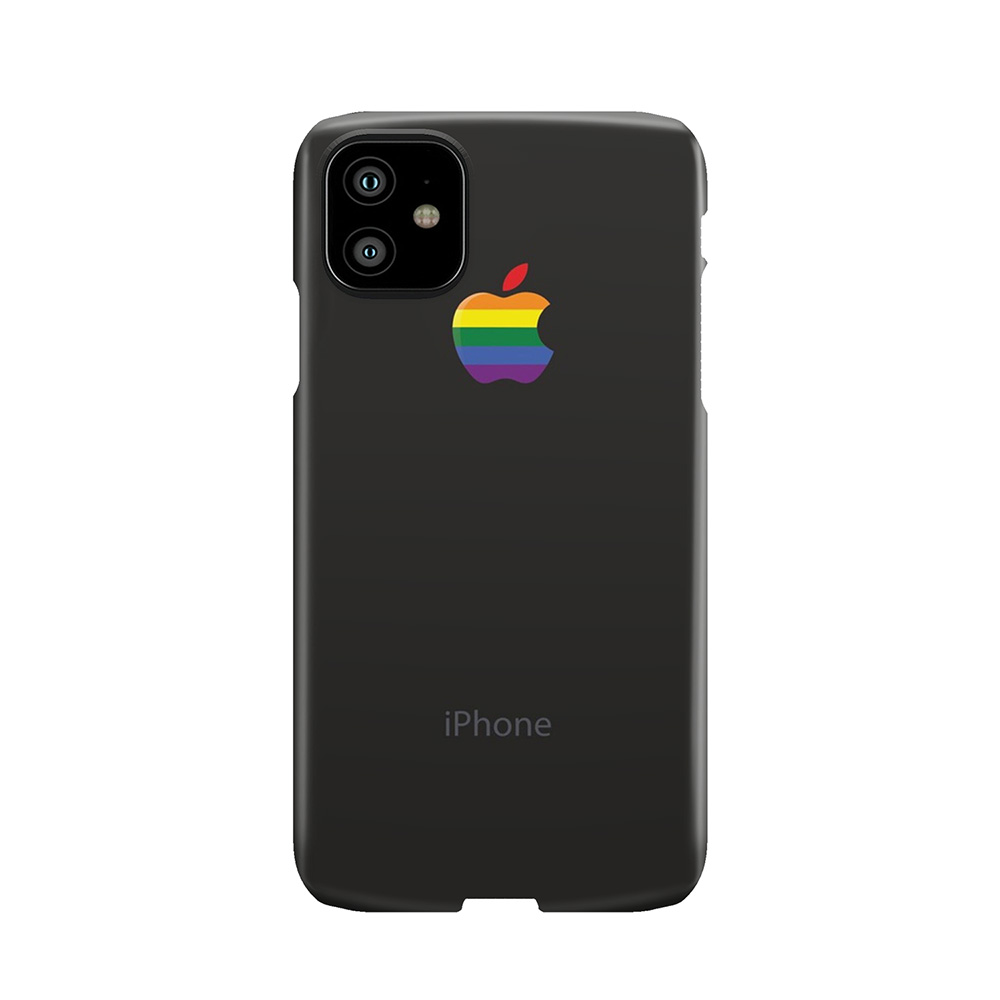 Iphone Space Gray Black Lesbian Gay Lgbt Rainbow Flag Phone Case