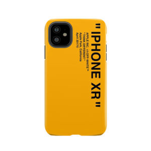 Iphone Xr White Tough Phone Case
