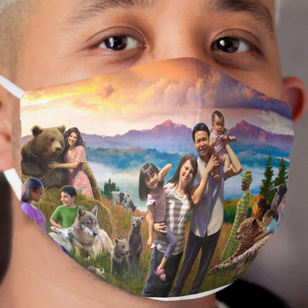 Isaiah 11 Cloth Face Mask