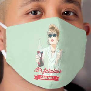 It s fabulous Darling Patsy Stone, abfab Cloth Face Mask