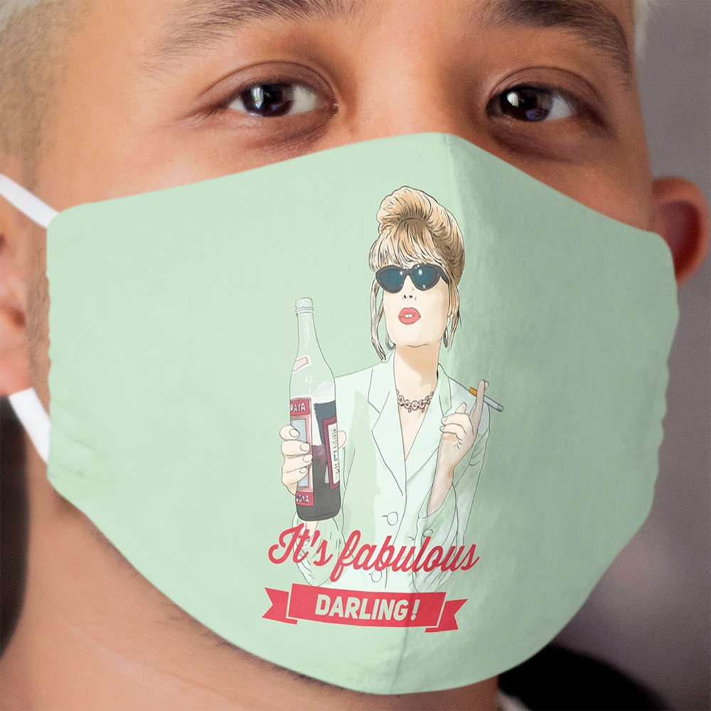 It s fabulous Darling Patsy Stone, abfab Cloth Face Mask