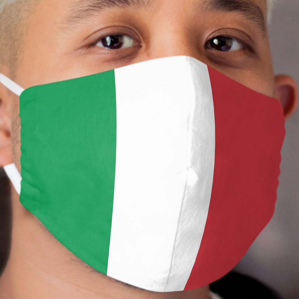 Italian flag, italy, flag, italian, italia, flag of italy Cloth Face Mask