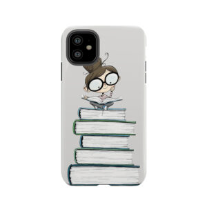 Itty Bitty Book Lover Tough Phone Case
