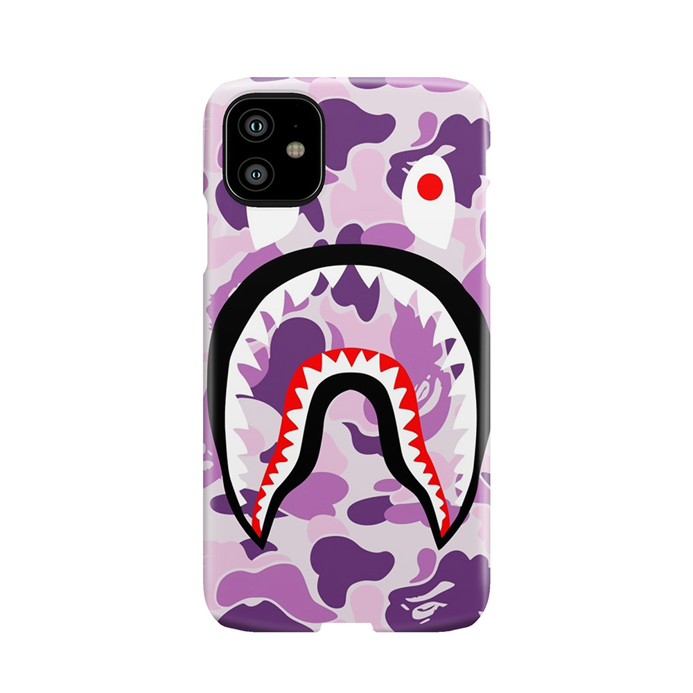 Iwak Purple Bape Phone Case