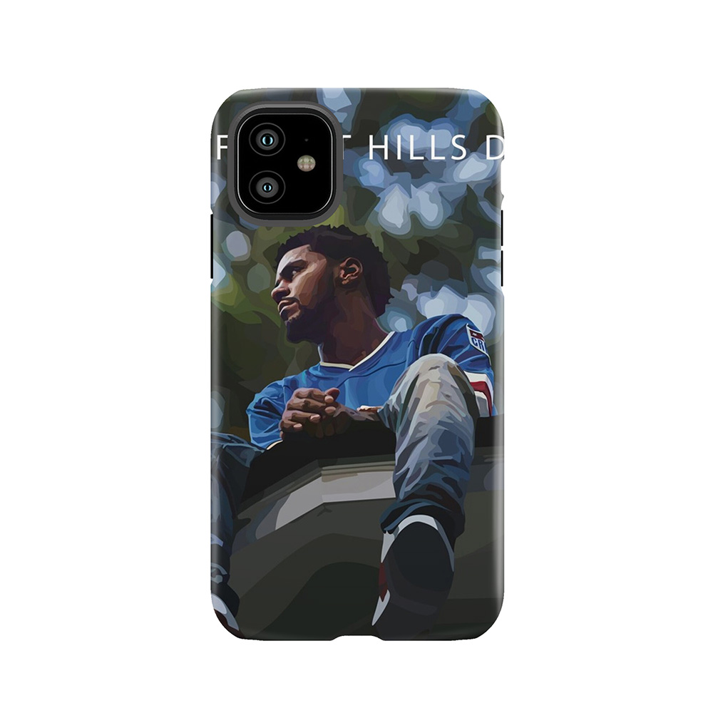J Cole Illustration Tough Phone Case