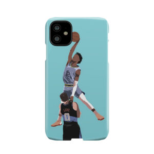 Ja Morant Almost Dunks On Kevin Love Phone Case