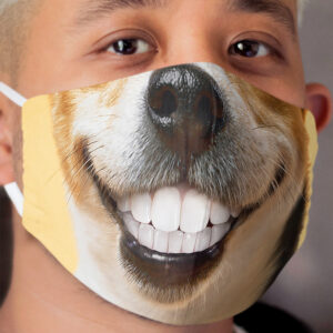 Jack Russell Dog Funny Cloth Face Mask