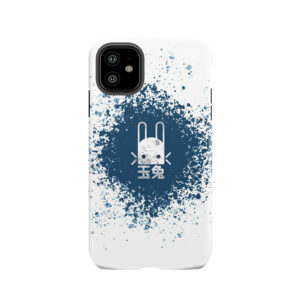 Jade Rabbit Splatter Tough Phone Case