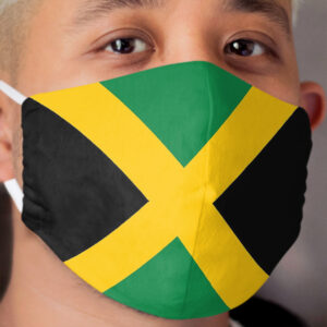 Jamaican Flag Cloth Face Mask