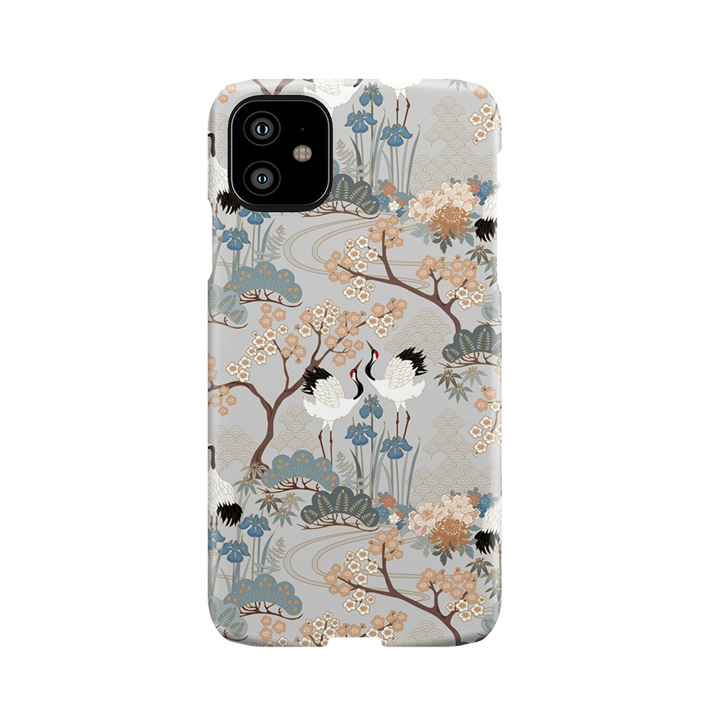 Japanese Garden Gray Phone Case