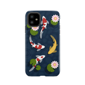 Japanese Koi Fish Pond Tough Phone Case