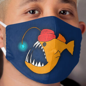 Jaunty Anglerfish Cloth Face Mask