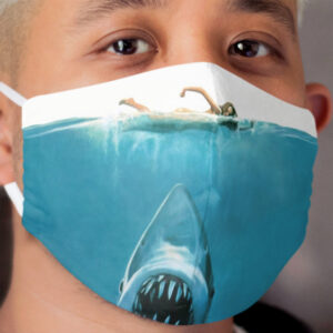 Jaw Movie Cloth Face Mask