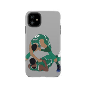 Jaylen Brown And Jayson Tatum Celebration Tough Phone Case