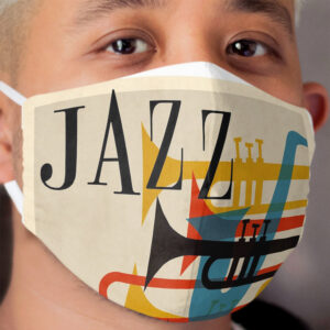 jazz Cloth Face Mask