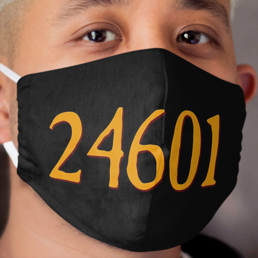 Jean Valjean - 24601 - Les Miserables Cloth Face Mask