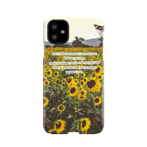 Jeremiah Sunflowers Phone Case