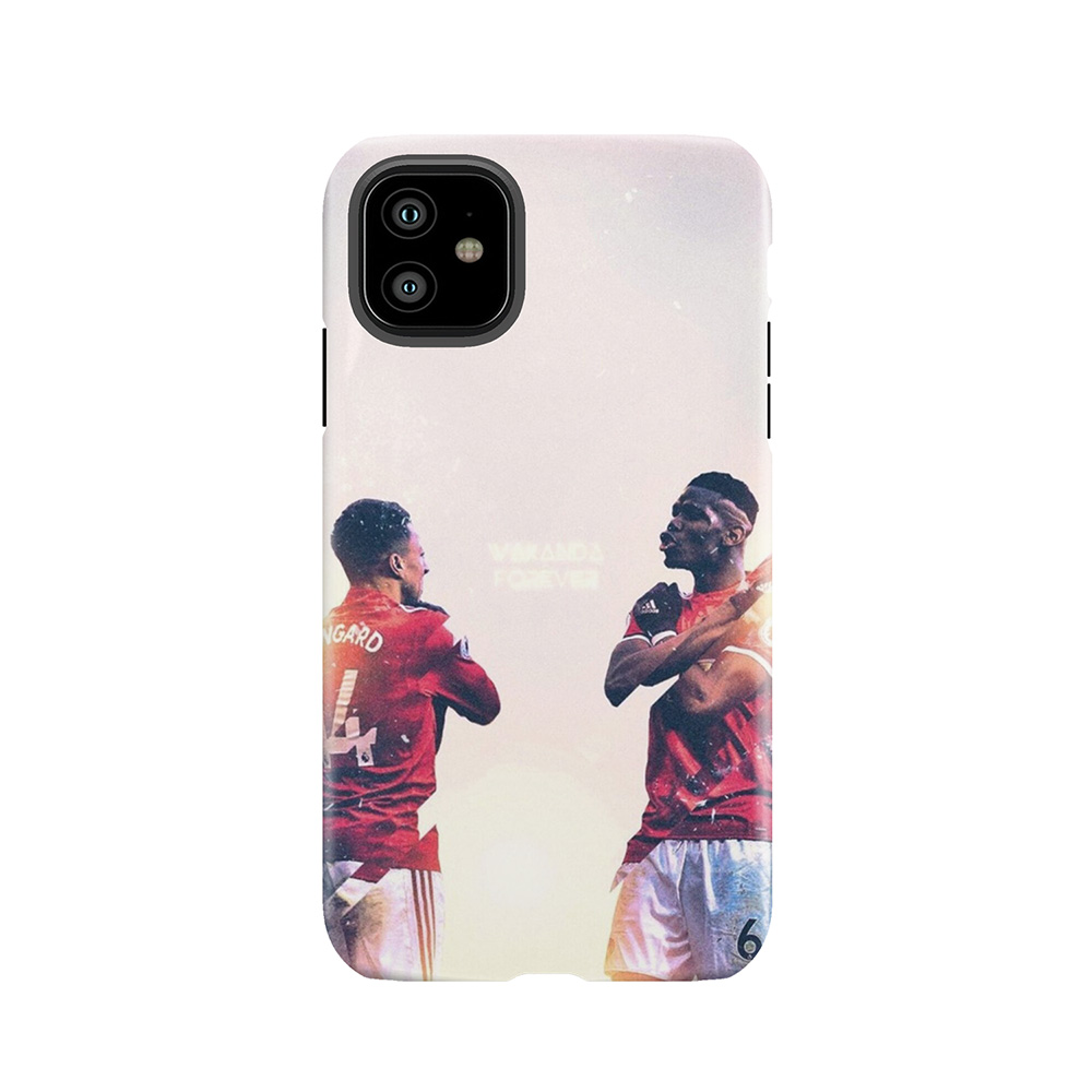 Jesse Lingard And Paul Pogba Of Manchester United Wakanda Forever Celebration Tough Phone Case