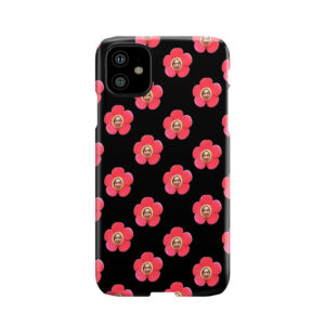 Jhope Chuseok Flower (Black) Phone Case
