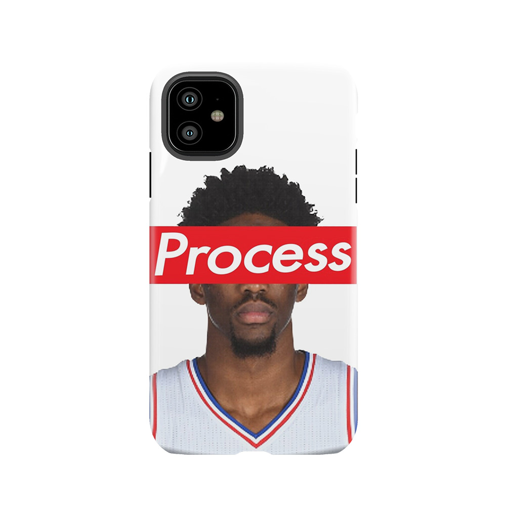 Joel Embiid Philadelphia 76Ers Sixers Process Tough Phone Case