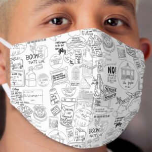 John Mulaney Doodle Design Cloth Face Mask