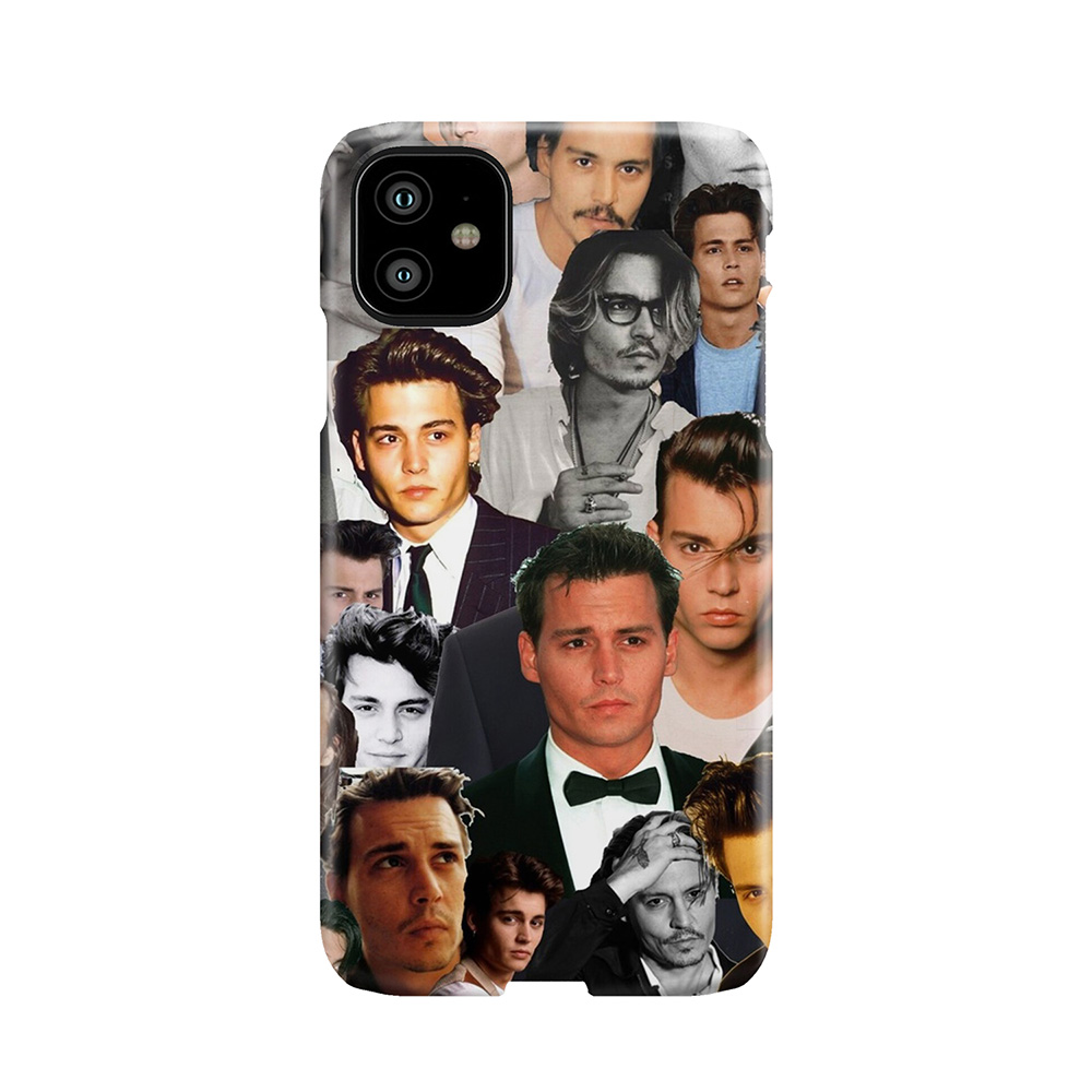 Johnny Depp Collage Phone Case