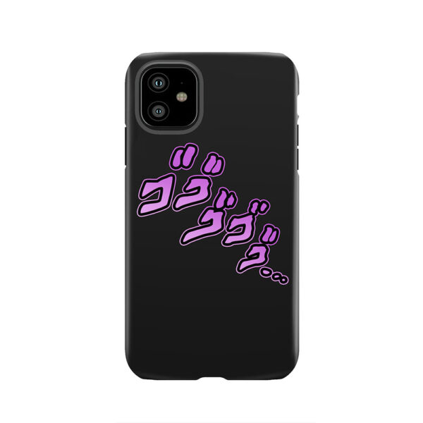 Jojo's Menacing Tough Phone Case