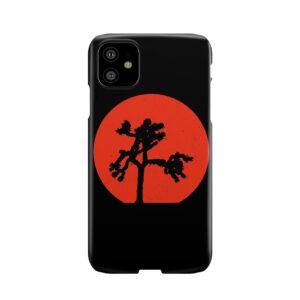 Joshua Tree Red Sky At Night Phone Case