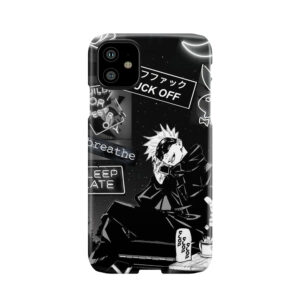 Jujutsu Kaisen | Gojo Satoru | Black And White Aesthetic Phone Case