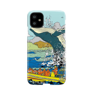 Jumping Whale Phone Case