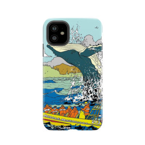 Jumping Whale Tough Phone Case