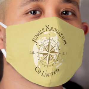 Jungle Navigation Company Logo Cloth Face Mask