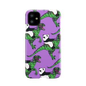 Jurassic Panda Logo Print Phone Case