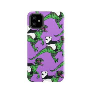 Jurassic Panda Logo Print Tough Phone Case