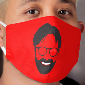 Jurgen.... Jurgen Klopp... LFC Cloth Face Mask