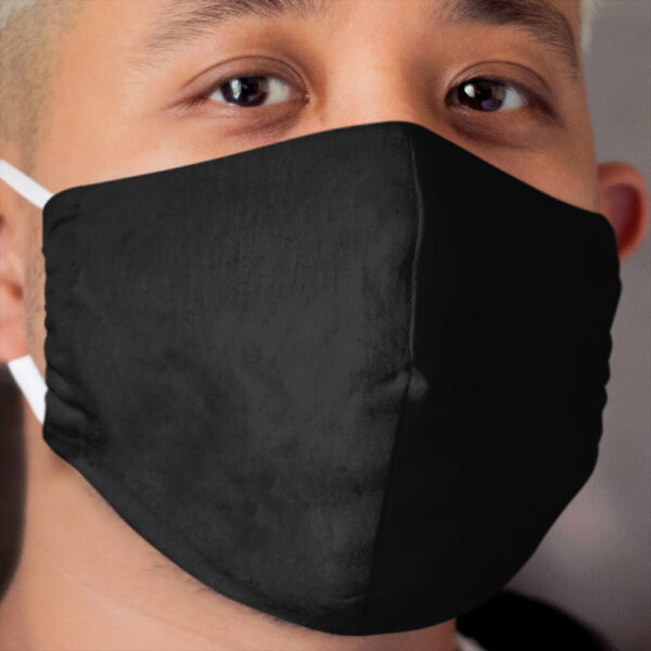 Just Black Cloth Face Mask