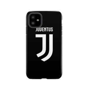 Juventus Logo Black And White Tough Phone Case