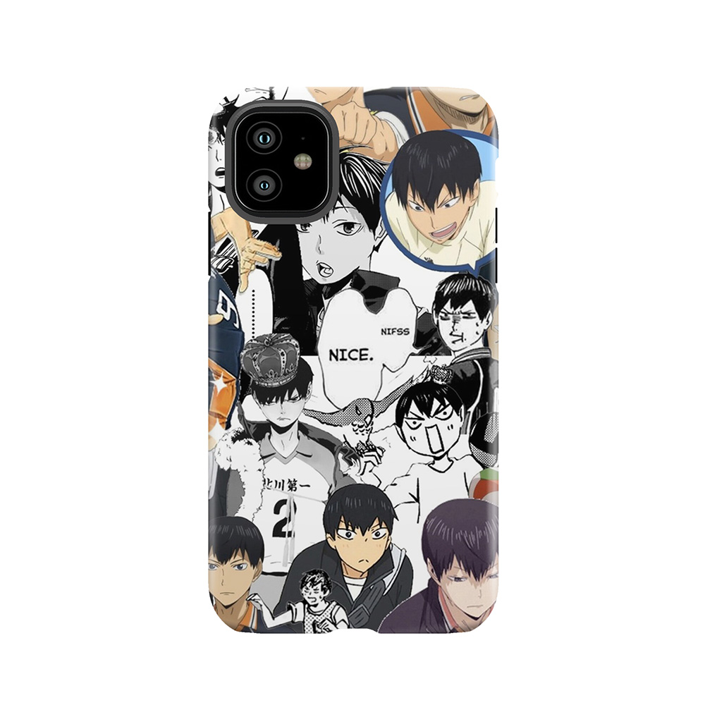 Kageyama Collage Tough Phone Case