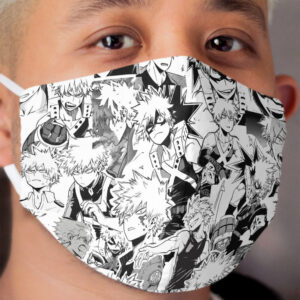 Katsuki Bakugo Cloth Face Mask