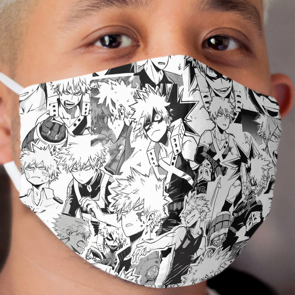Katsuki Bakugo Cloth Face Mask