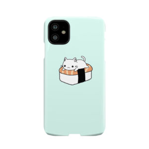 Kawaii Cute Sushi Cat Pattern Phone Case