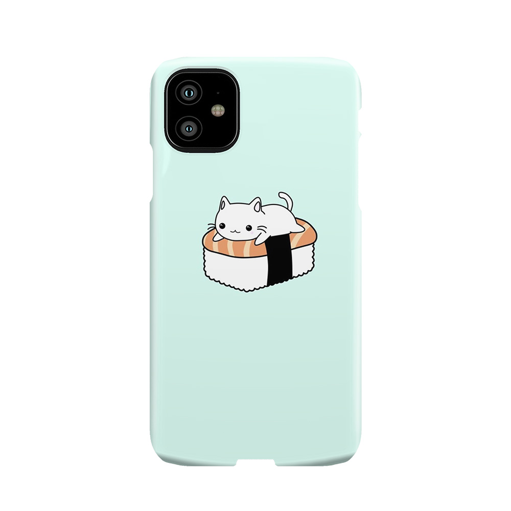 Kawaii Cute Sushi Cat Pattern Phone Case