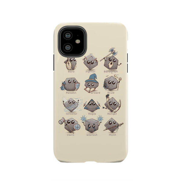 Kawaii DnD Classes Tough Phone Case