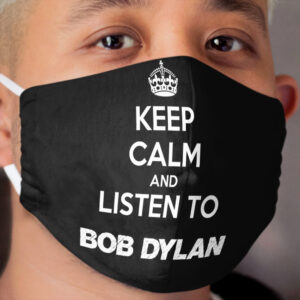 Keep Calm Dylan (Black) Cloth Face Mask